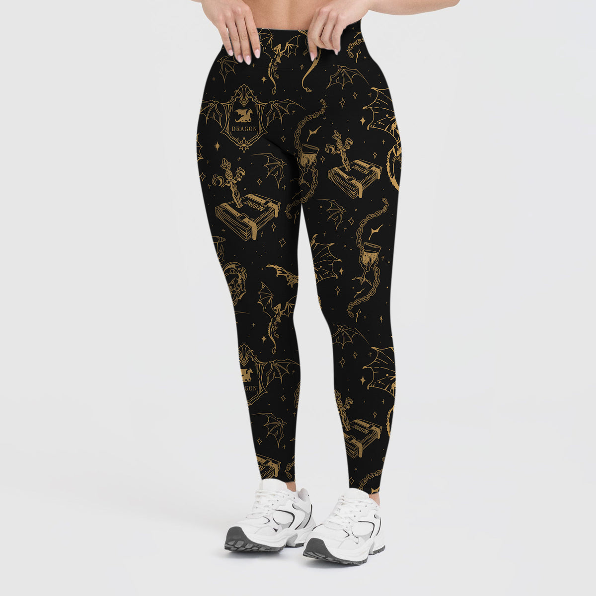 Vintage Magic Book Leggings