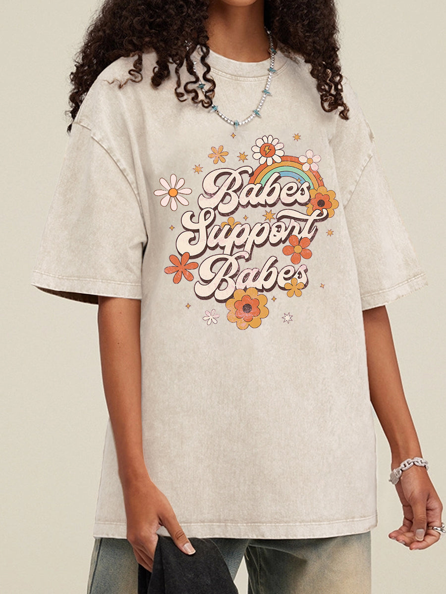 Vintage Babes Washed T-Shirt