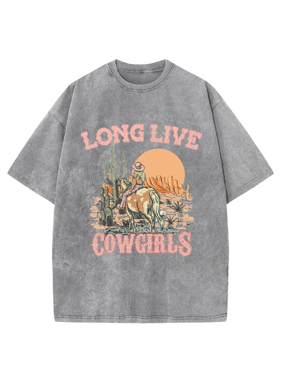 Vintage Western Sublimations Washed T-Shirt