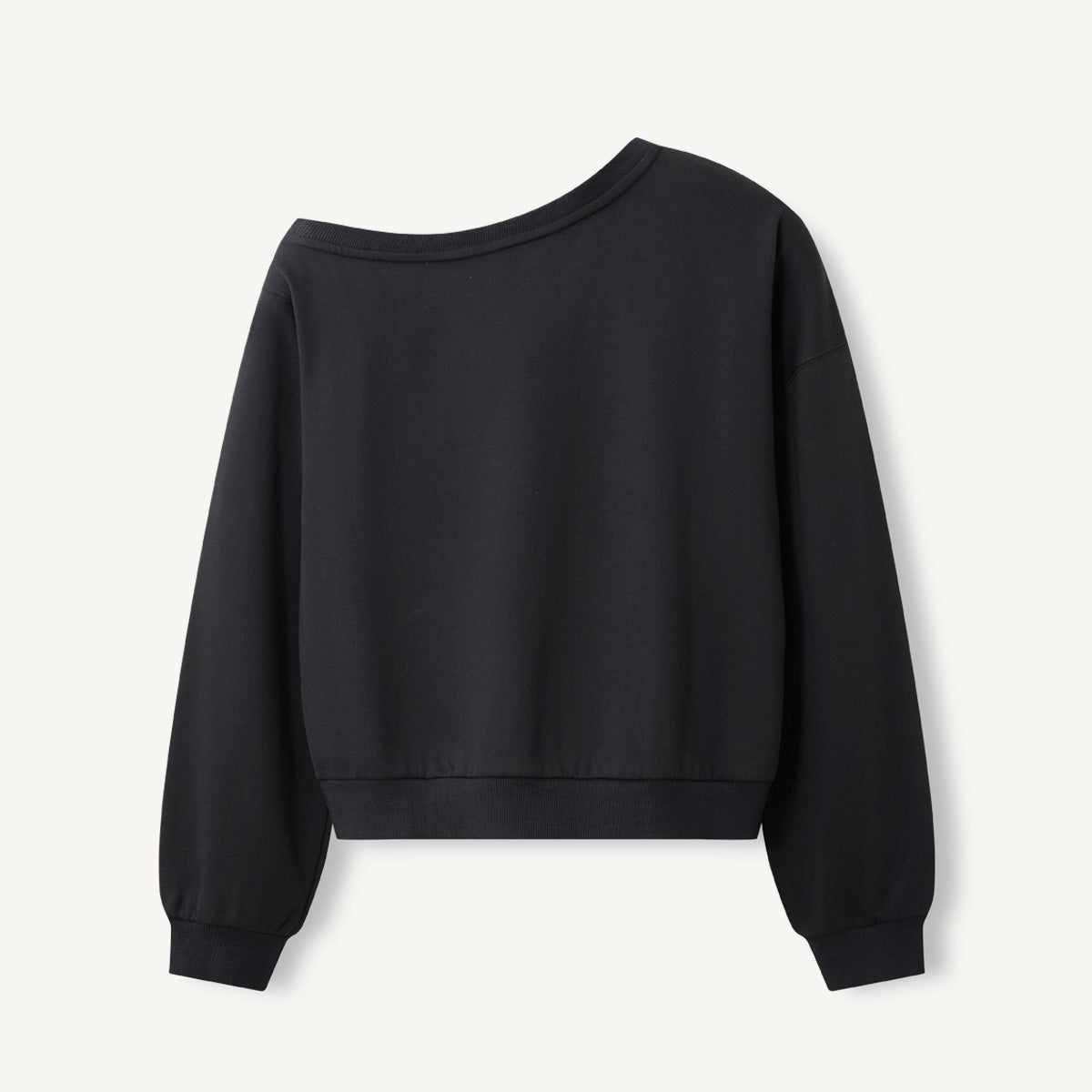 Quiet Forest Light Print Off Shoulder Sweatshirts