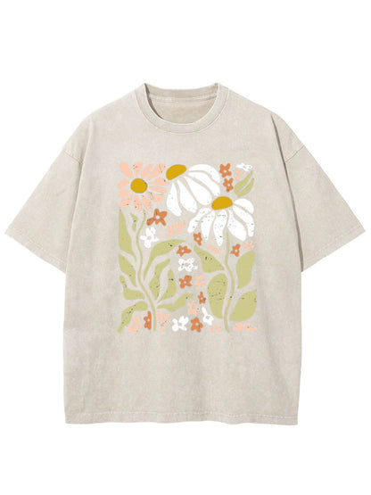 Vintage Wildflowers Floral Washed T-Shirt