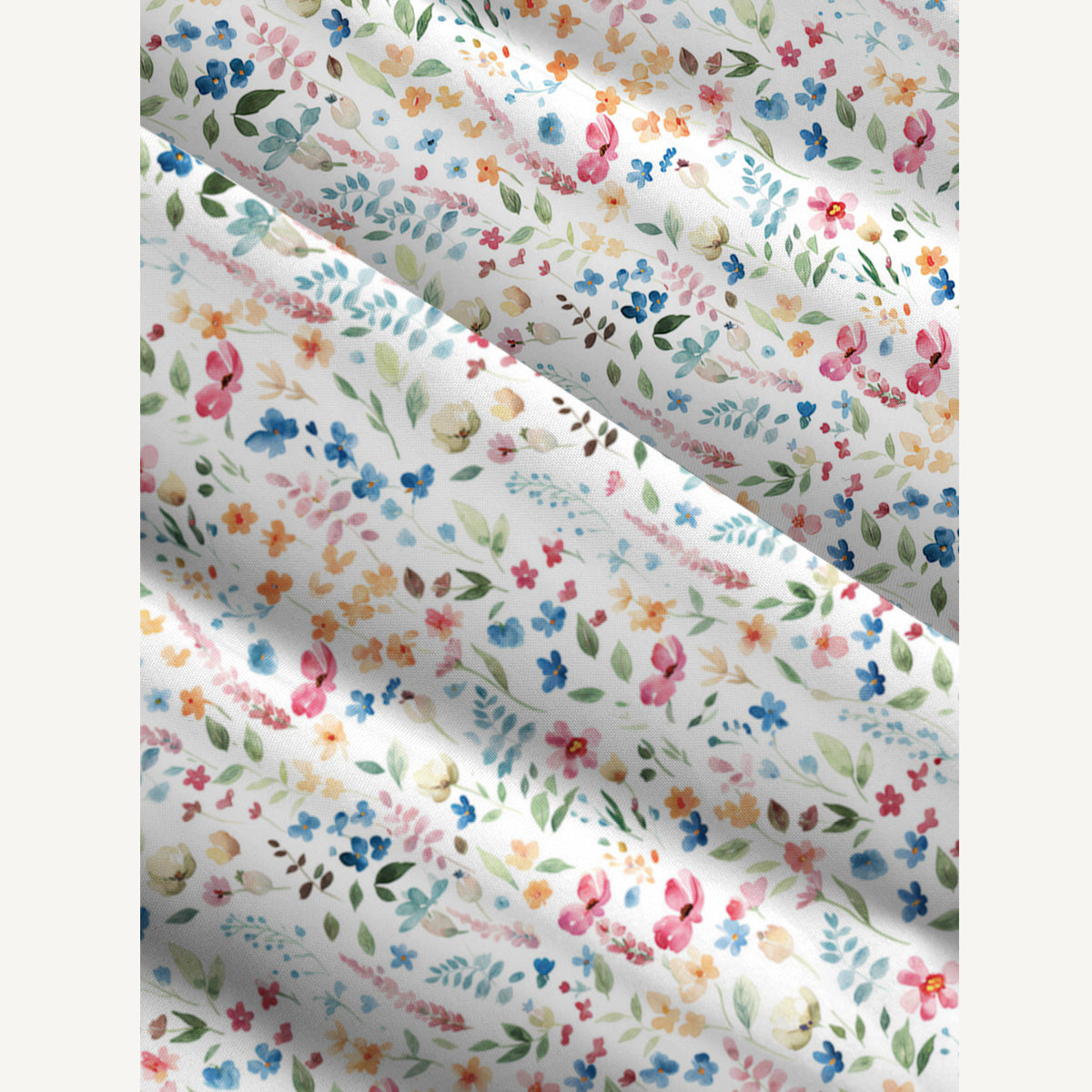 Wildflower Dream Print Wide Straps Maxi Dress With Pockets