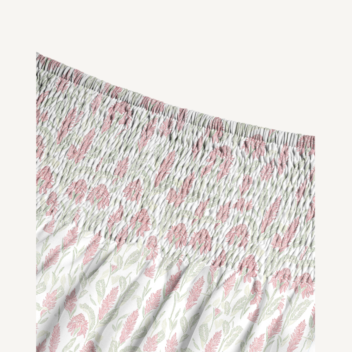Wild Feather Whisper Print Convertible Maxi Skirt & Strapless Dress