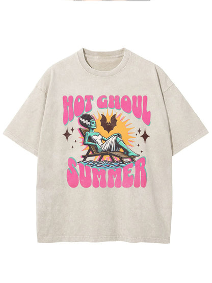 Vintage Hot Ghoul Summer Washed T-Shirt