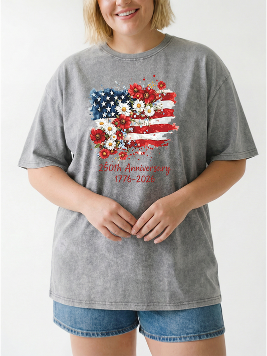 Vintage 250th America Washed T-Shirt