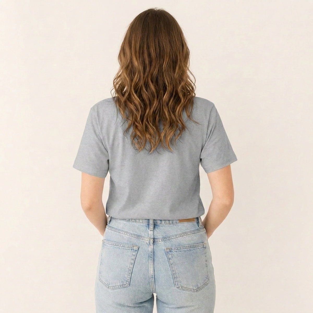 Gentle Hobby Floral Sewing Print Crew Neck Cotton Tee