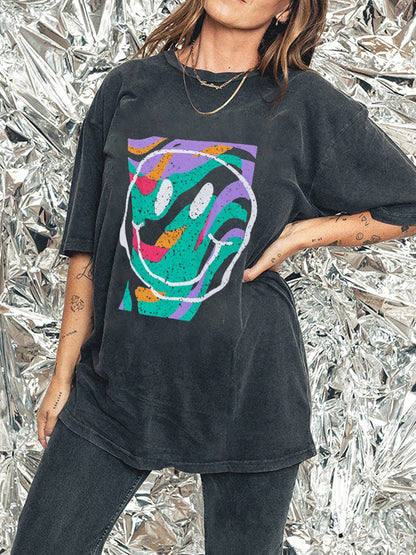 Happy Life Washed Tee