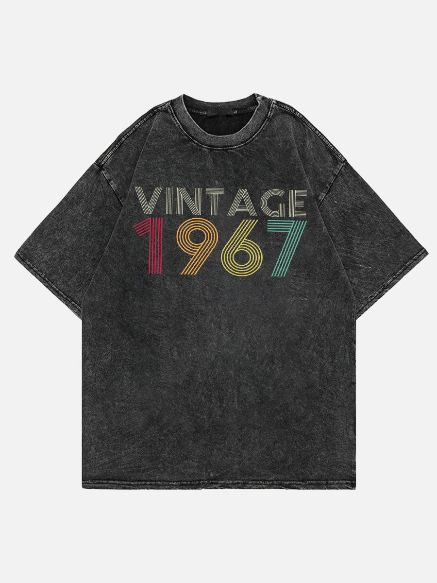 Vintage 1967 Retro Washed T-Shirt