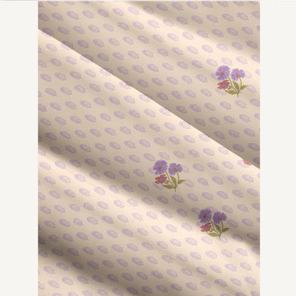 Sweet Blossom Camisole Print Wide Straps Maxi Dress With Pockets