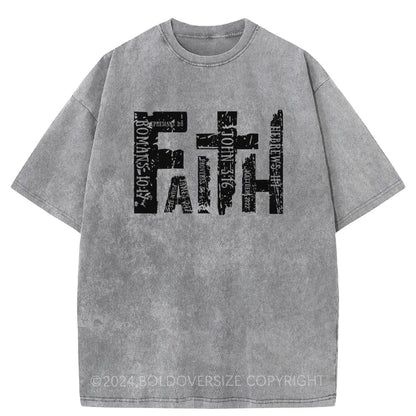 Vintage Faith Washed T-Shirt