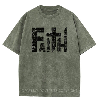 Vintage Faith Washed T-Shirt