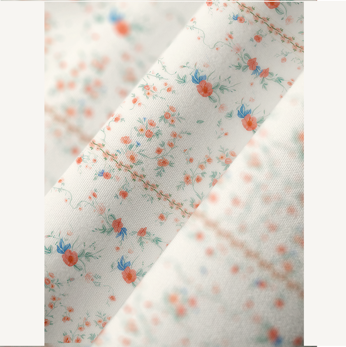 V‑Neck Wild Bloom Kimono Sleeve Kaftan Dress