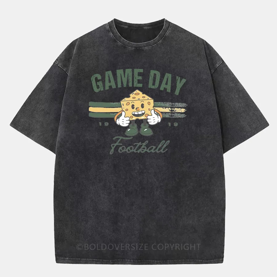 Vintage Game Day  Washed T-Shirt