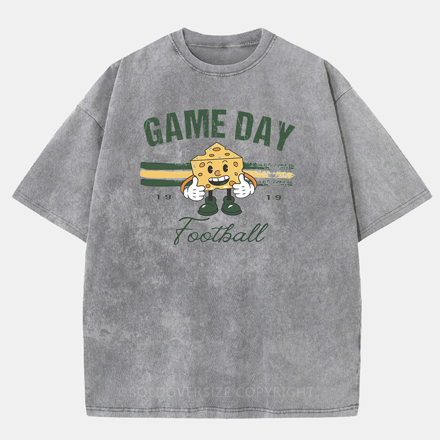 Vintage Game Day  Washed T-Shirt