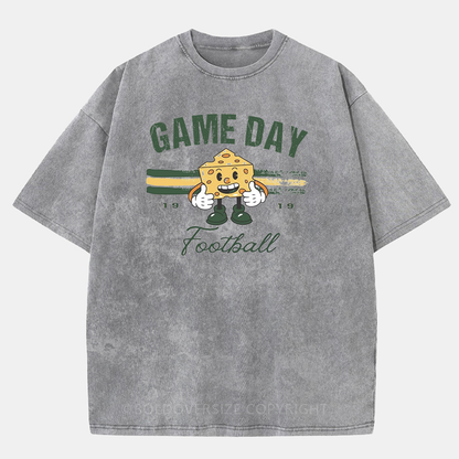 Vintage Game Day  Washed T-Shirt