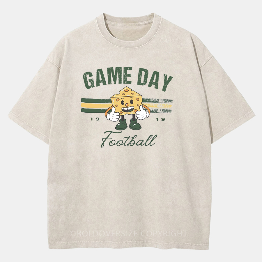 Vintage Game Day  Washed T-Shirt