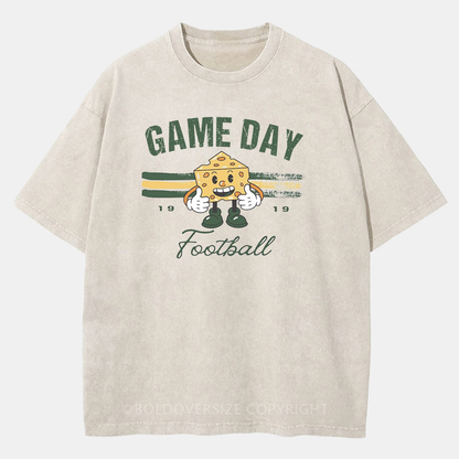 Vintage Game Day  Washed T-Shirt