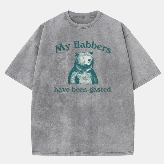 Vintage My Flabbers Have Been Gasted Washed T-Shirt