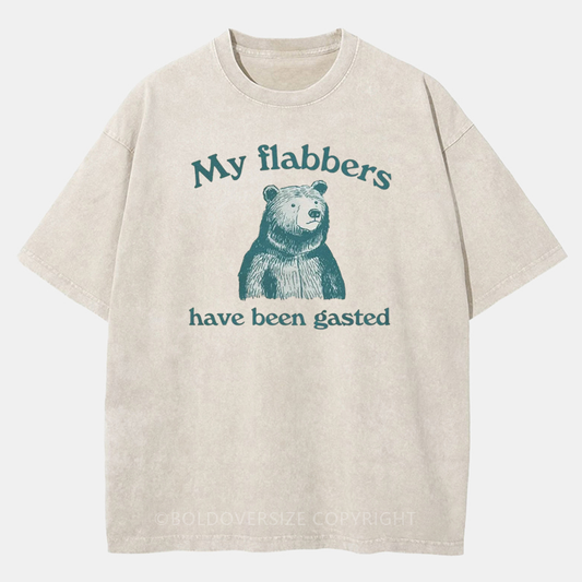 Vintage My Flabbers Have Been Gasted Washed T-Shirt