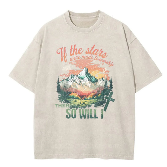 Vintage If The Stars Were Made To Worship T-Shirt