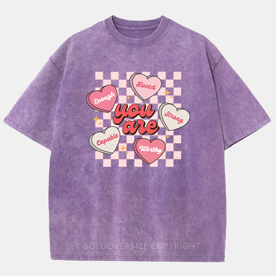 Vintage Cute Teacher Washed T-Shirt