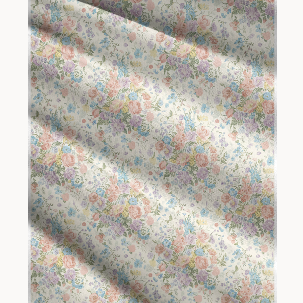 Morning Dew Bouquet Print Convertible Maxi Skirt & Strapless Dress