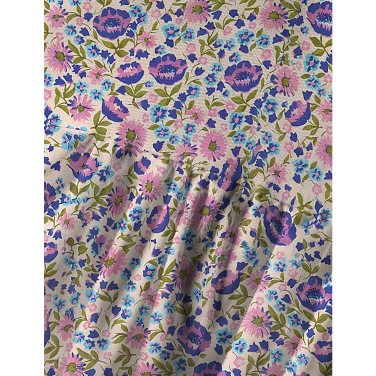 Lavender Bloom Spaghetti Strap Mini Dress
