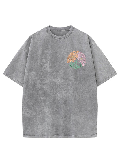 Vintage Boho Christian Washed T-Shirt