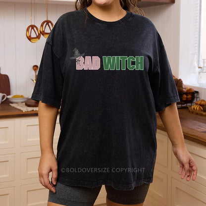 Vintage Bad Witch Washed T-Shirt