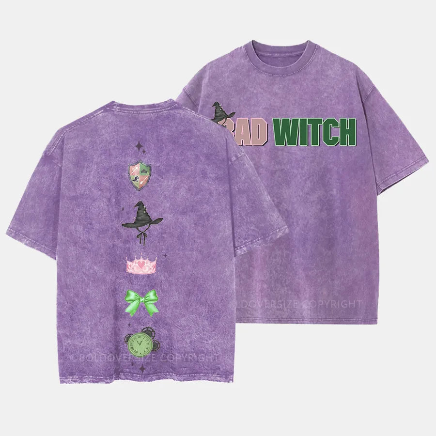 Vintage Bad Witch Washed T-Shirt