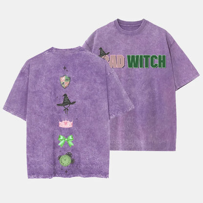 Vintage Bad Witch Washed T-Shirt