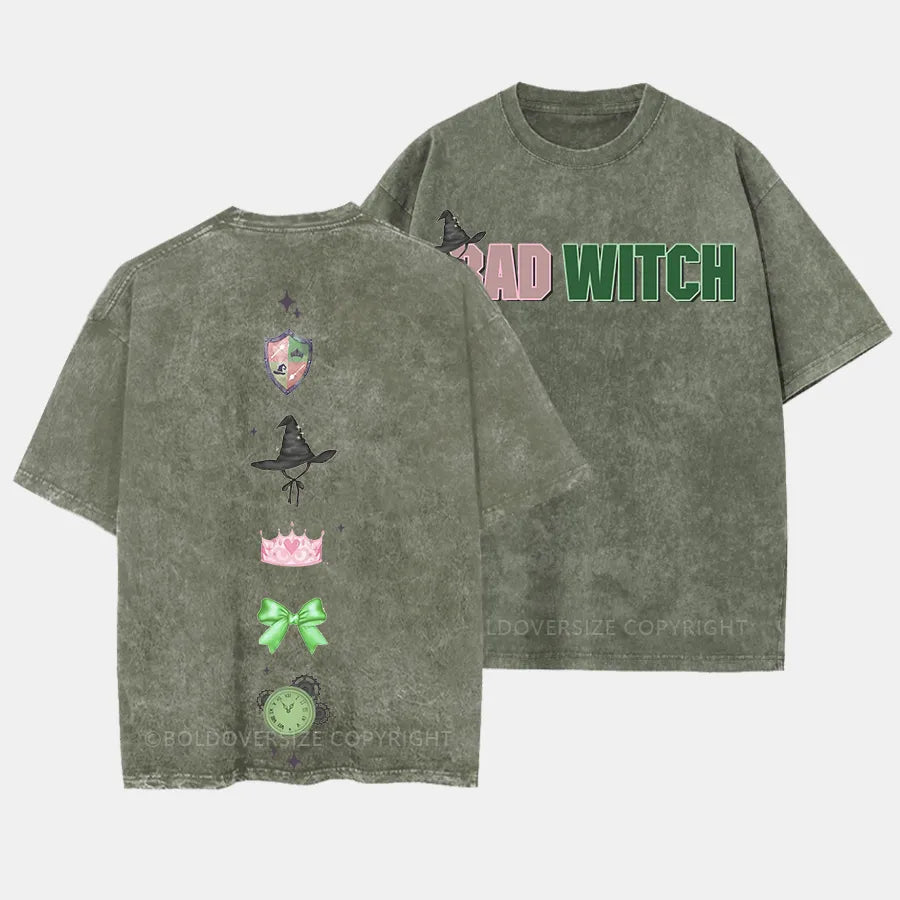 Vintage Bad Witch Washed T-Shirt