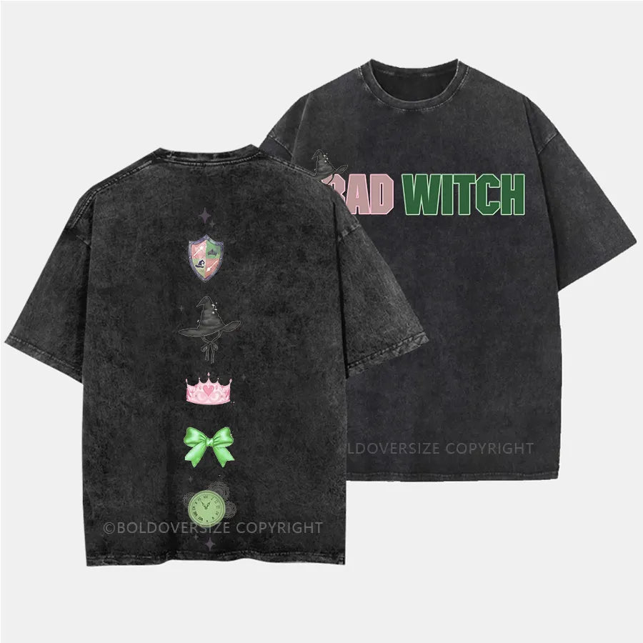 Vintage Bad Witch Washed T-Shirt