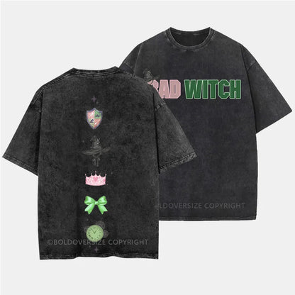 Vintage Bad Witch Washed T-Shirt