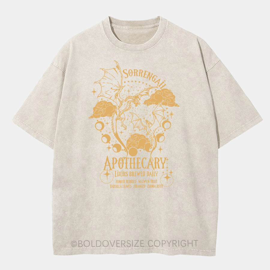 Vintage Dragon Violet Washed T-Shirt