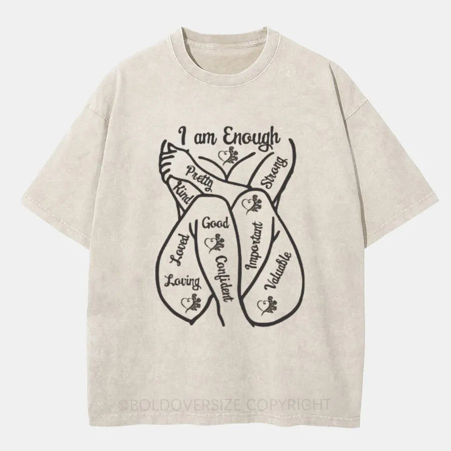 Vintage Body Positive Washed T-Shirt