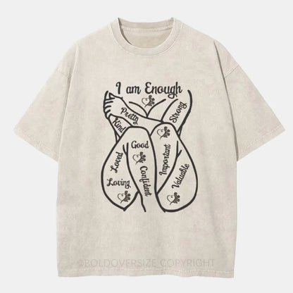 Vintage Body Positive Washed T-Shirt