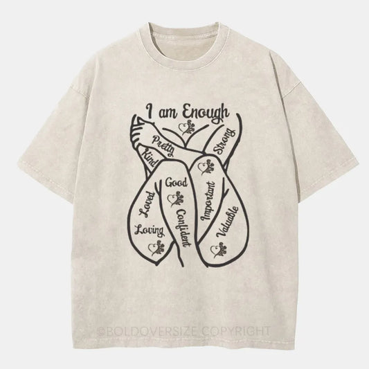 Vintage Body Positive Washed T-Shirt