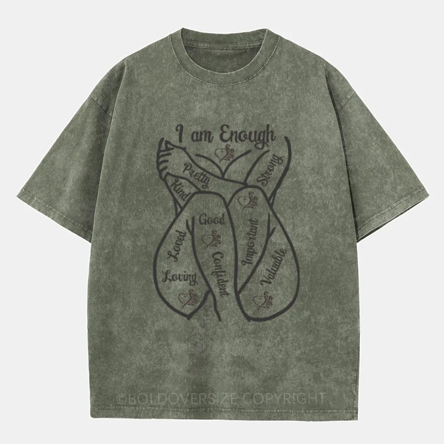 Vintage Body Positive Washed T-Shirt