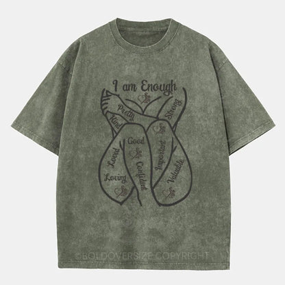 Vintage Body Positive Washed T-Shirt