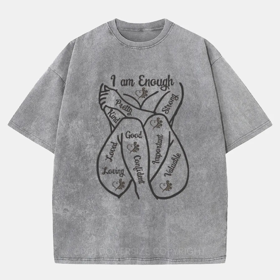 Vintage Body Positive Washed T-Shirt