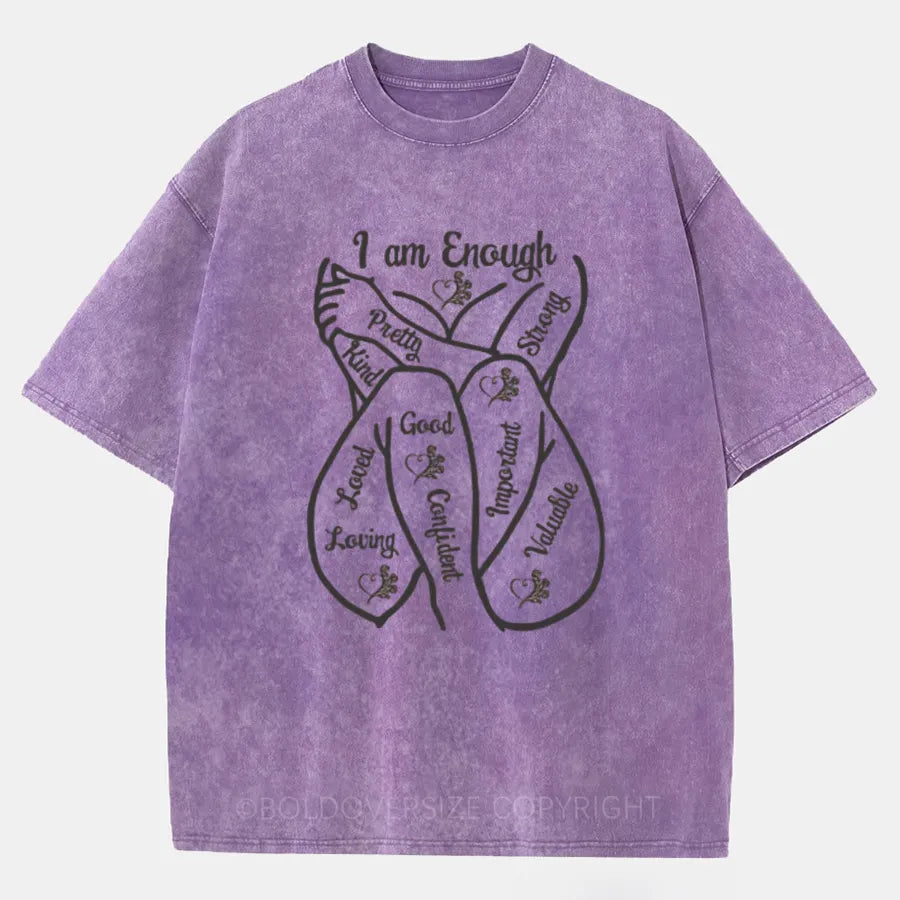 Vintage Body Positive Washed T-Shirt
