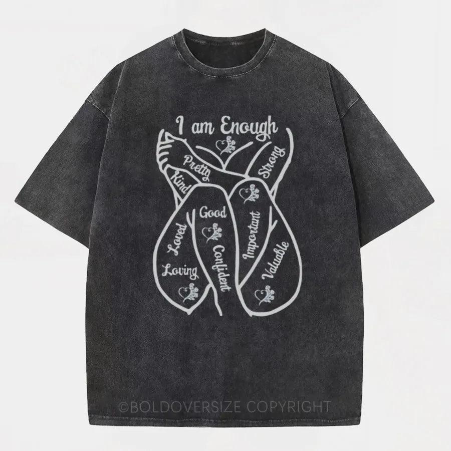 Vintage Body Positive Washed T-Shirt