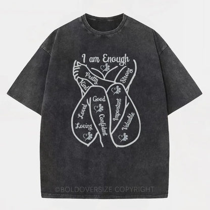Vintage Body Positive Washed T-Shirt