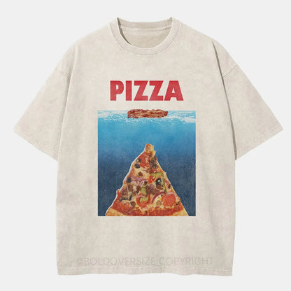 Vintage Pizza Washed T-Shirt