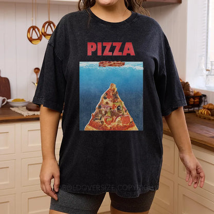 Vintage Pizza Washed T-Shirt