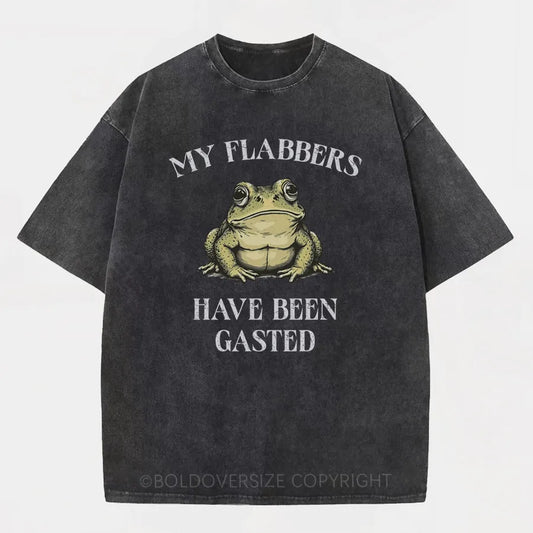 Vintage My Flabbers, Have Been Gasted Washed T-Shirt