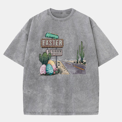 Vintage Howdy Easter Washed T-Shirt