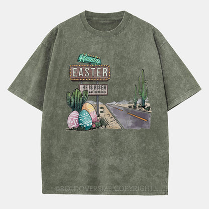 Vintage Howdy Easter Washed T-Shirt