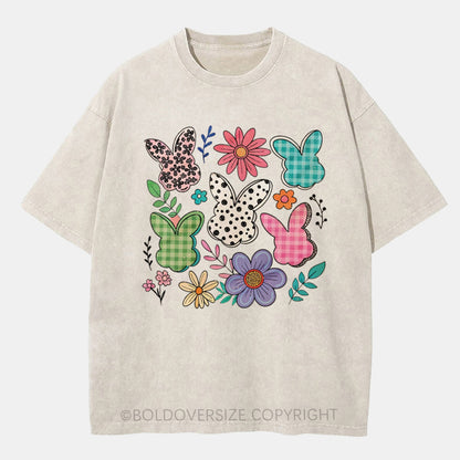 Vintage Boho Easter Washed T-Shirt